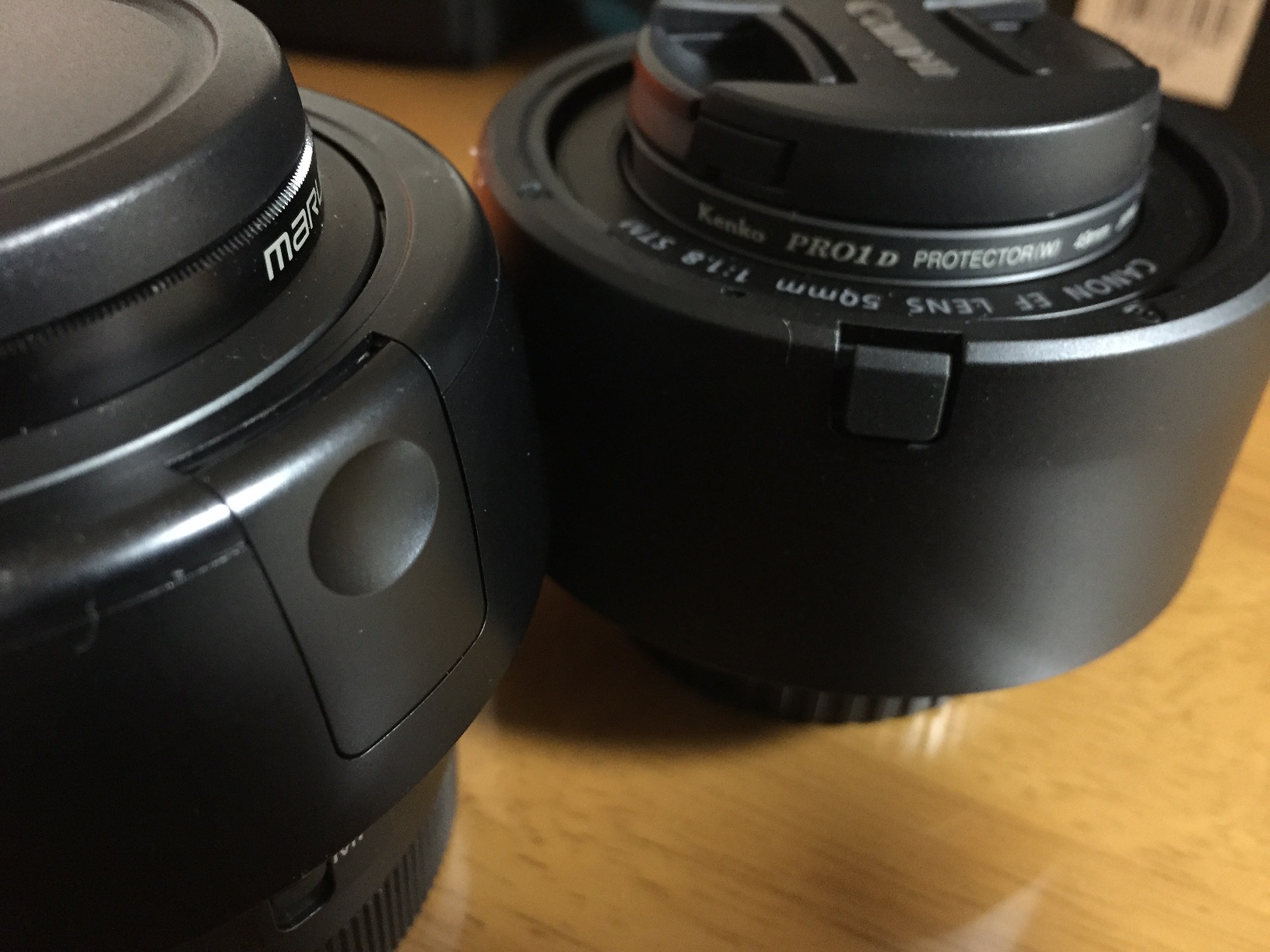 レビュー】Canon EF50mm F1.8 STM+純正フード。旧型との比較 | Sakai