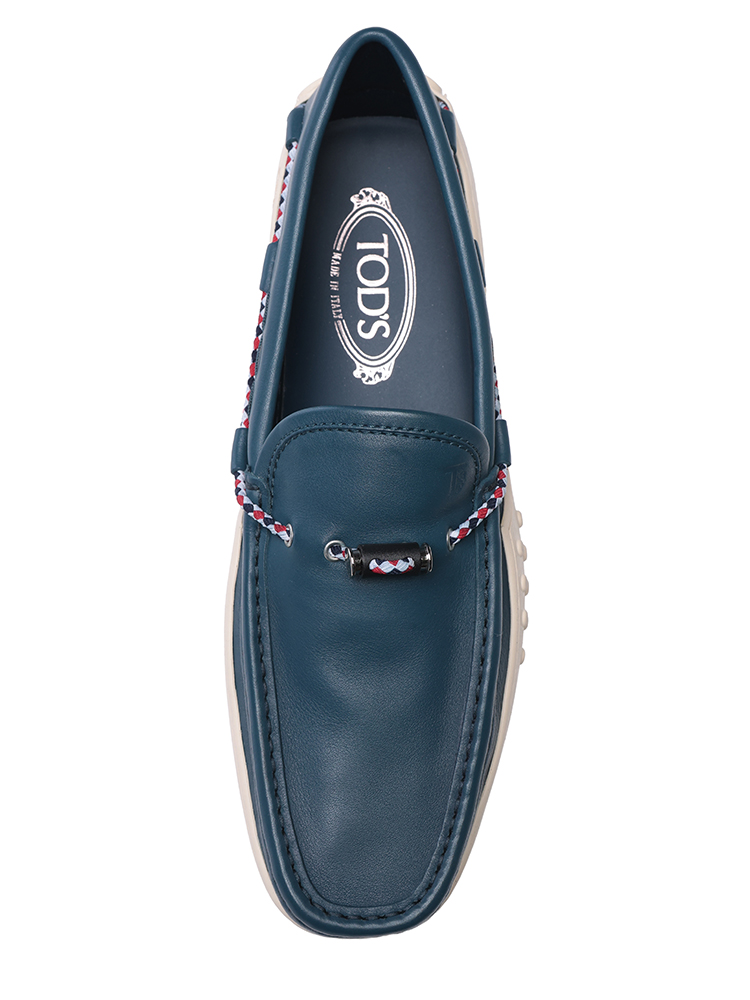 TOD'S (トッズ) ドローコード デッキシューズ 本革 TDXXM24C0CW00SF