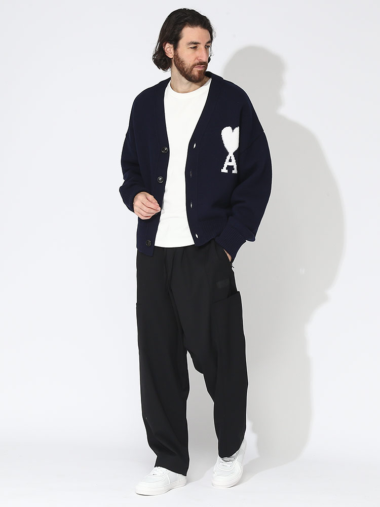 ⭐️タグ付き Ami Paris 厚手 前ボタンカーディガン⭐️ AMI Paris