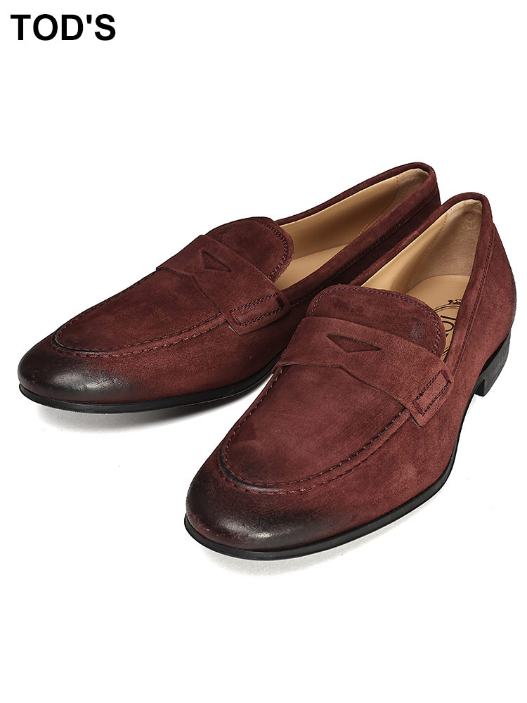 TOD'S (トッズ ) スウェード ローファー TDXXM06B0Y29ZLV メンズ 6(IT