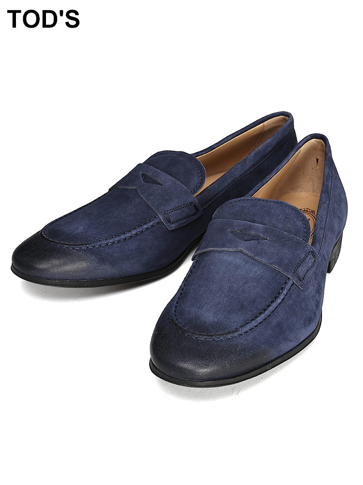 TOD'S (トッズ ) スウェード ローファー TDXXM06B0Y29ZLV メンズ 6(IT
