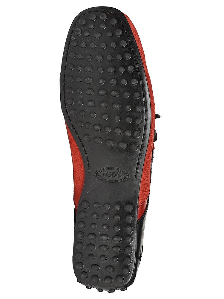 TOD'S (トッズ ) フェラーリ レザー ドライビングシューズ