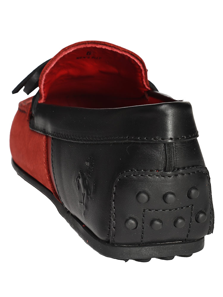 TOD'S (トッズ ) フェラーリ レザー ドライビングシューズ