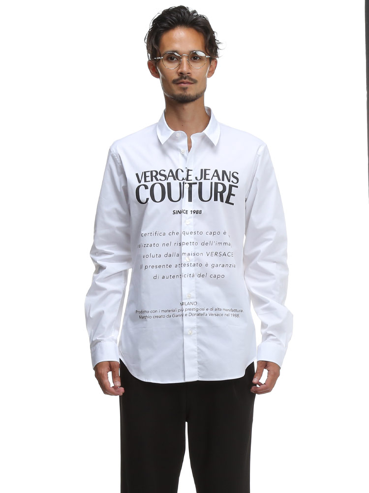 ヴェルサーチ ジーンズクチュール メンズ シャツ VERSACE JEANS