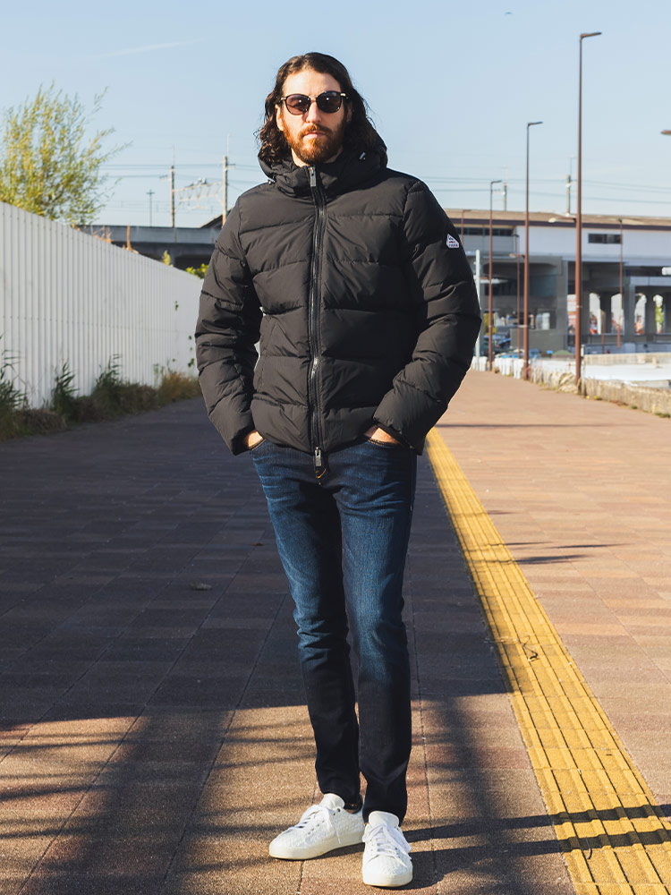 PYRENEX (ピレネックス) フード着脱 ショートダウンジャケット