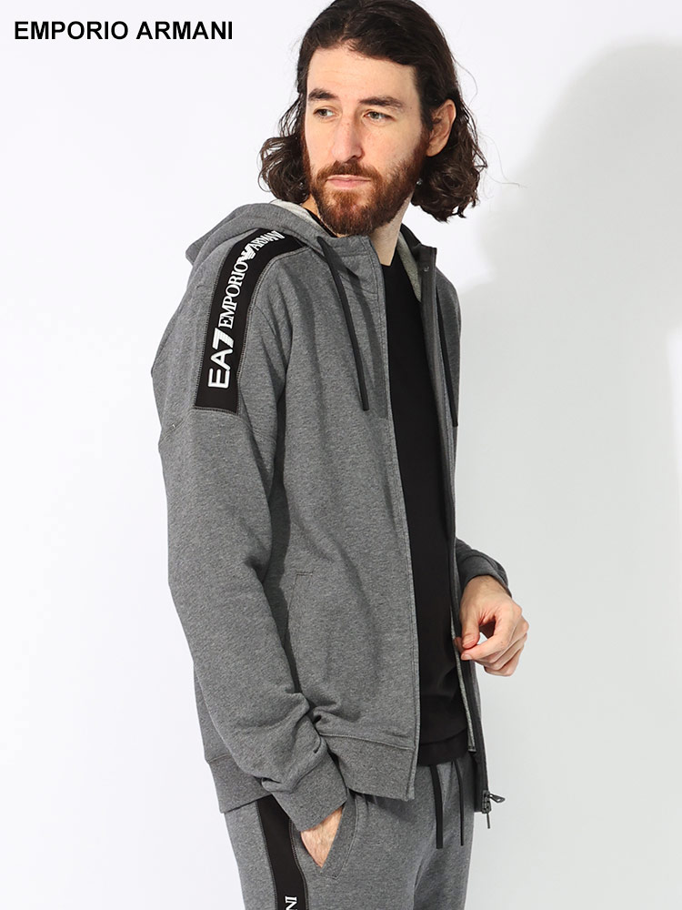 EMPORIO ARMANI (エンポリオアルマーニ) 肩ラインロゴ ポケット付き