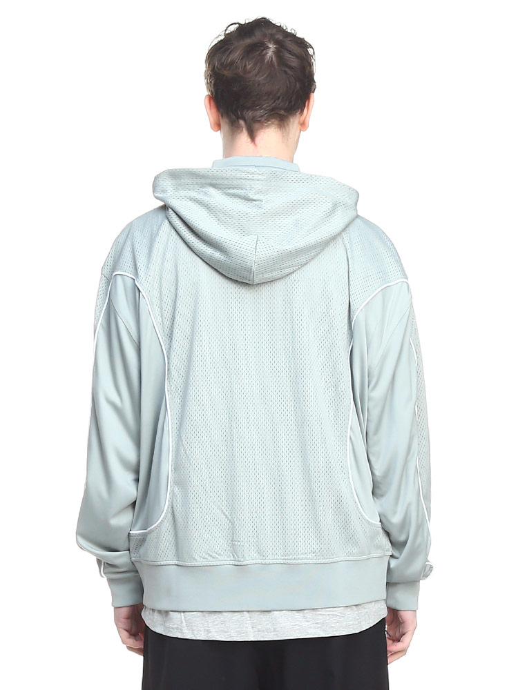 DIESEL (ディーゼル) メッシュ切り替え フルジップ パーカー S-Relax