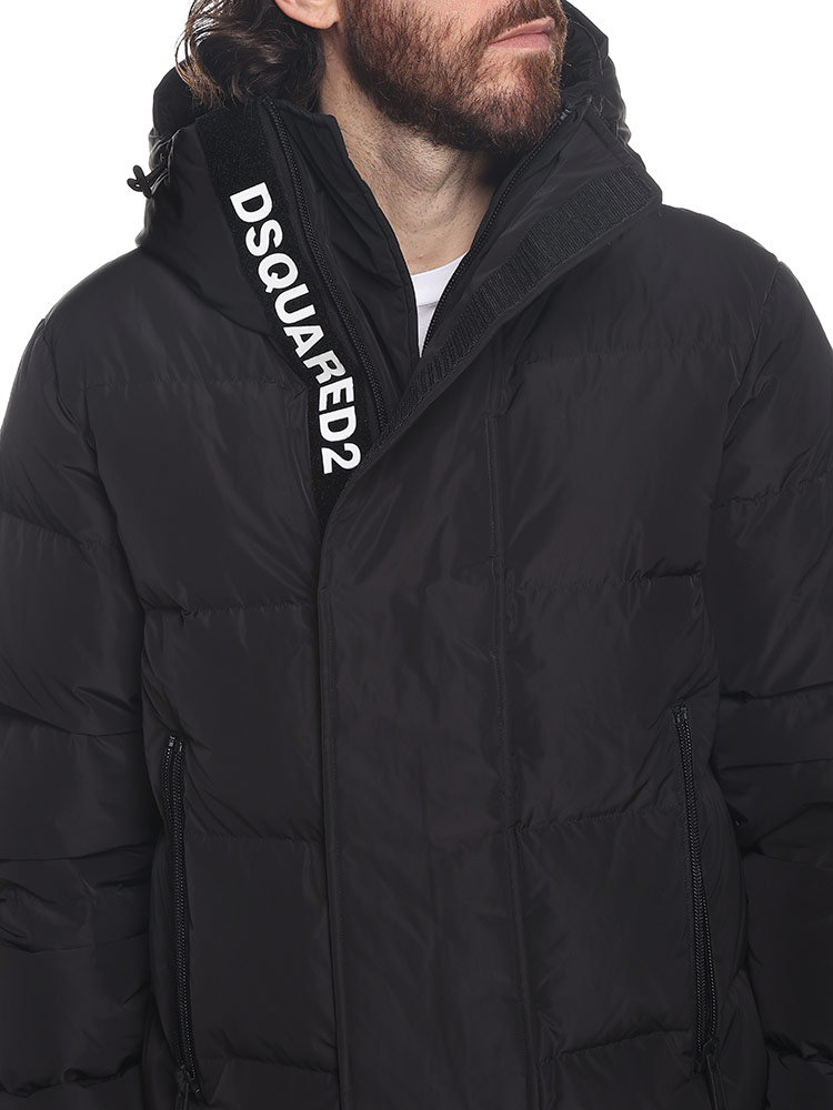 DSQUARED2 (ディースクエアード) インナーロゴ フルジップ ダウン