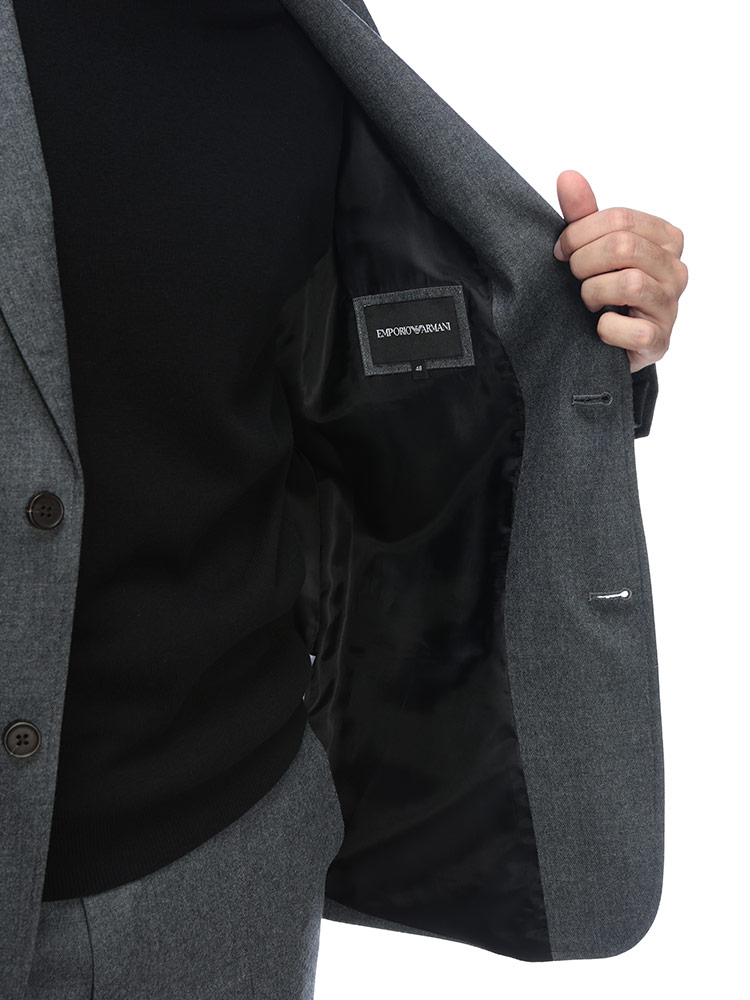 EMPORIO ARMANI (エンポリオアルマーニ) ストレッチウールツイル