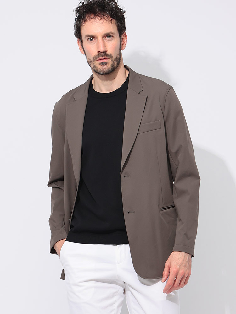 EMPORIO ARMANI (エンポリオアルマーニ) ストレッチ 無地 シングル