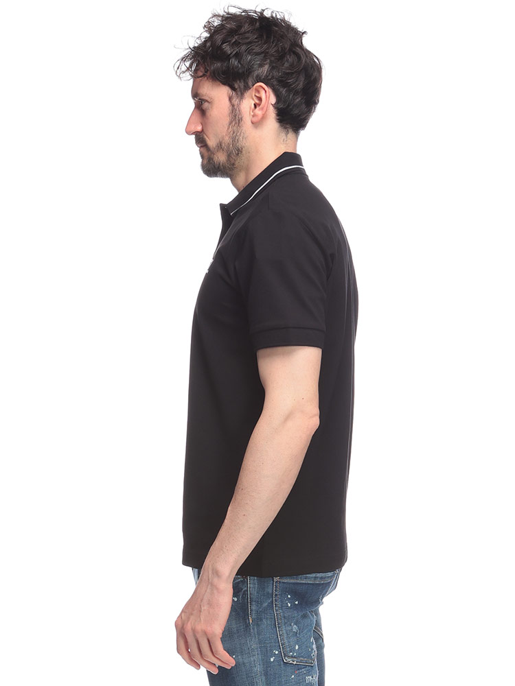 EMPORIO ARMANI (エンポリオアルマーニ) 襟ライン 半袖 ポロシャツ