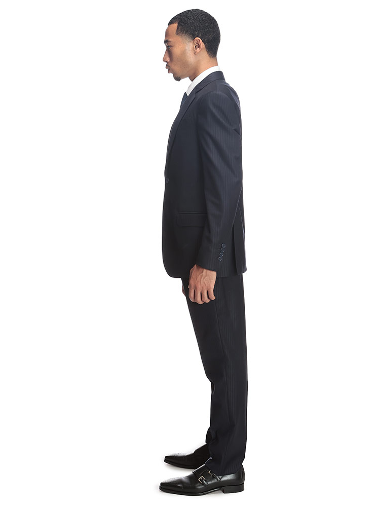 EMPORIO ARMANI (エンポリオアルマーニ) シャドーストライプ シングル