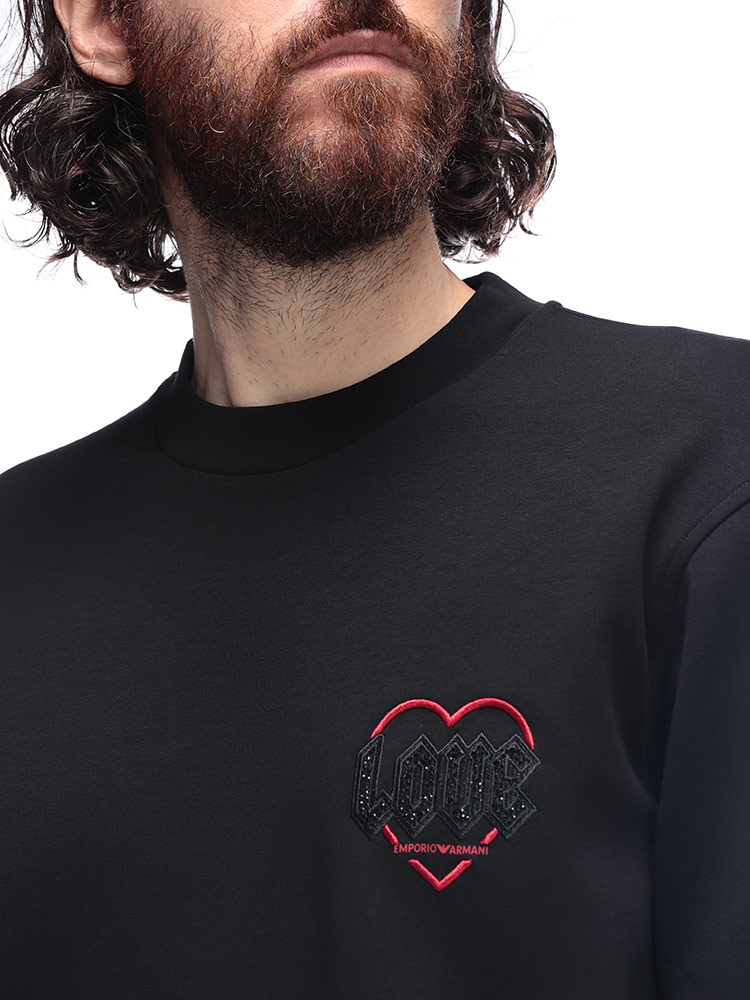 EMPORIO ARMANI (エンポリオアルマーニ) ダブルジャージー クルー