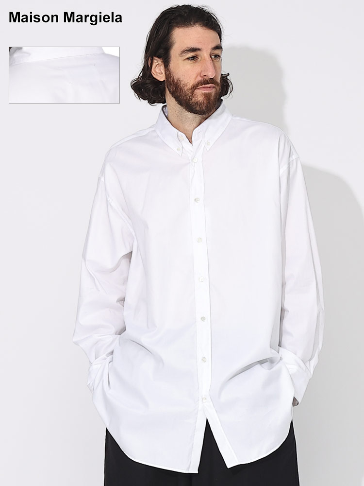 Maison Margiela (メゾン マルジェラ) コットン ボタンダウン 長袖