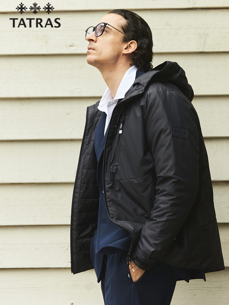 TATRAS (タトラス) フード フルジップ ダウンジャケット ALDAFAR