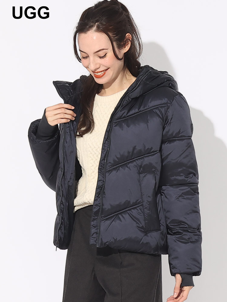 オンラインストア限定】 UGG (アグ) フード フルジップ 中綿ジャケット