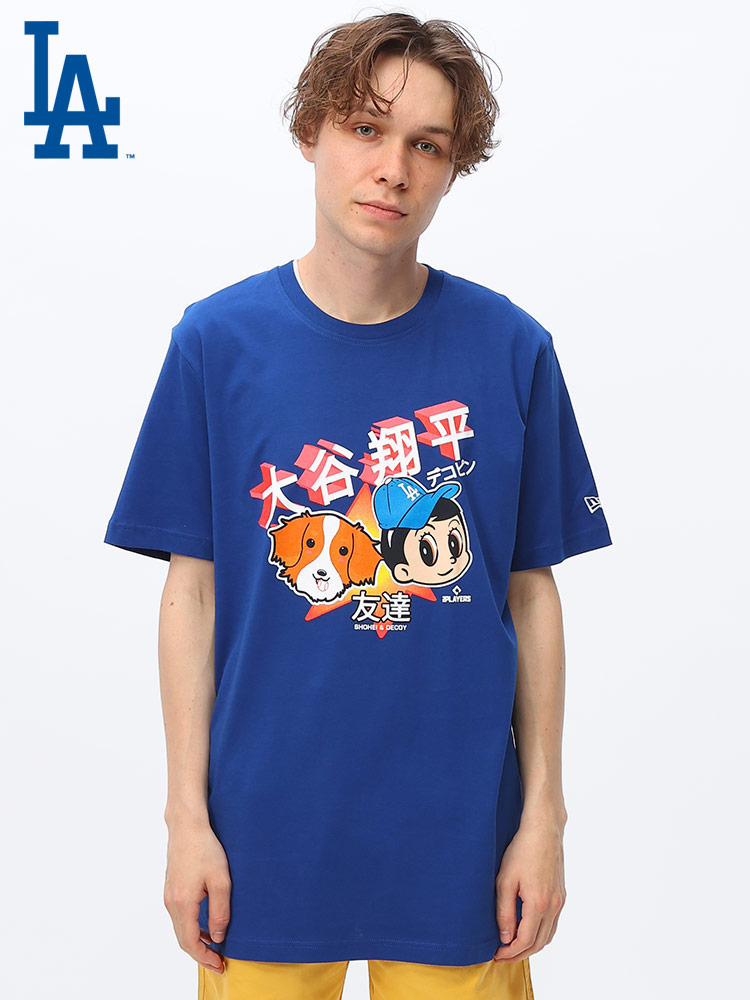 未開封品 MLB公式 半袖 TシャツL 大谷翔平&デコピン 未開封品 MLB公式