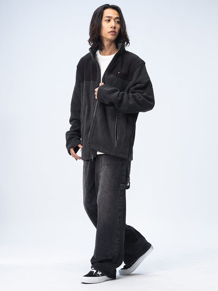 TOMMY HILFIGER (トミーヒルフィガー) スタンド フリース ジャケット