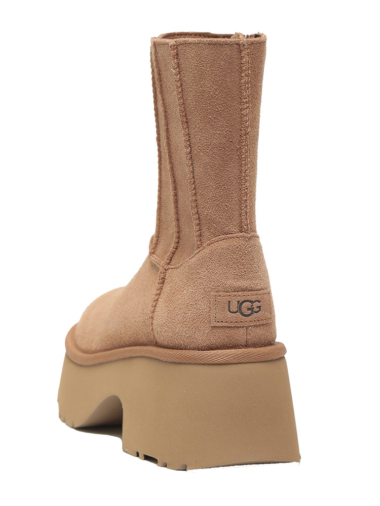 UGG (アグ) スエードアッパー サイドジップ ショートブーツ Classic