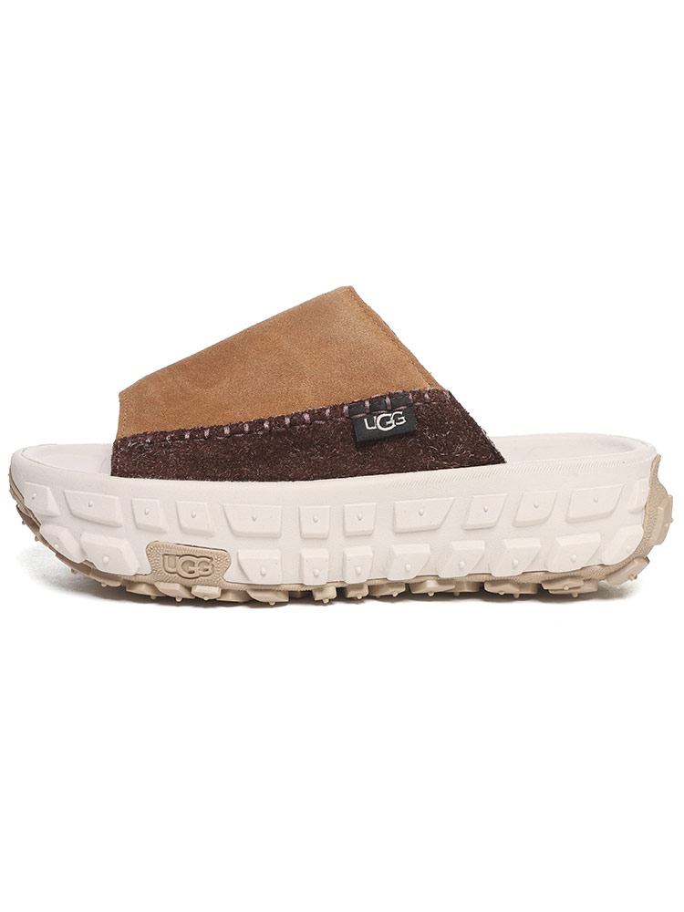 UGG (アグ) スエードアッパー 軽量ソール スライドサンダル Venture