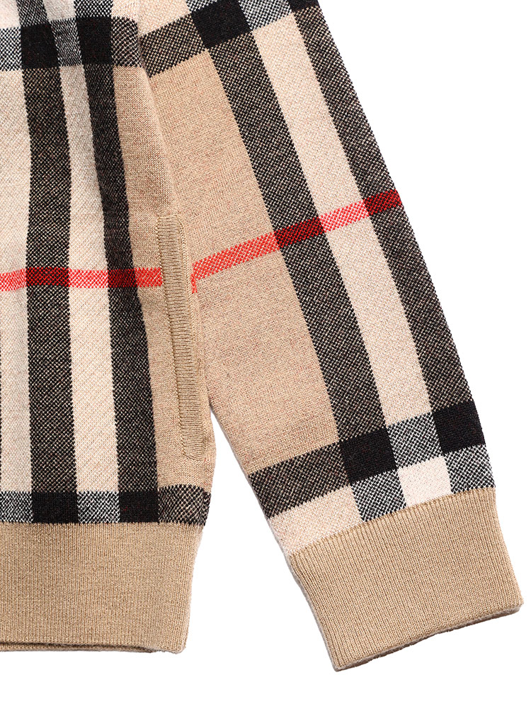 バーバリー キッズ パーカー BURBERRY ブランド 子供服 ニット