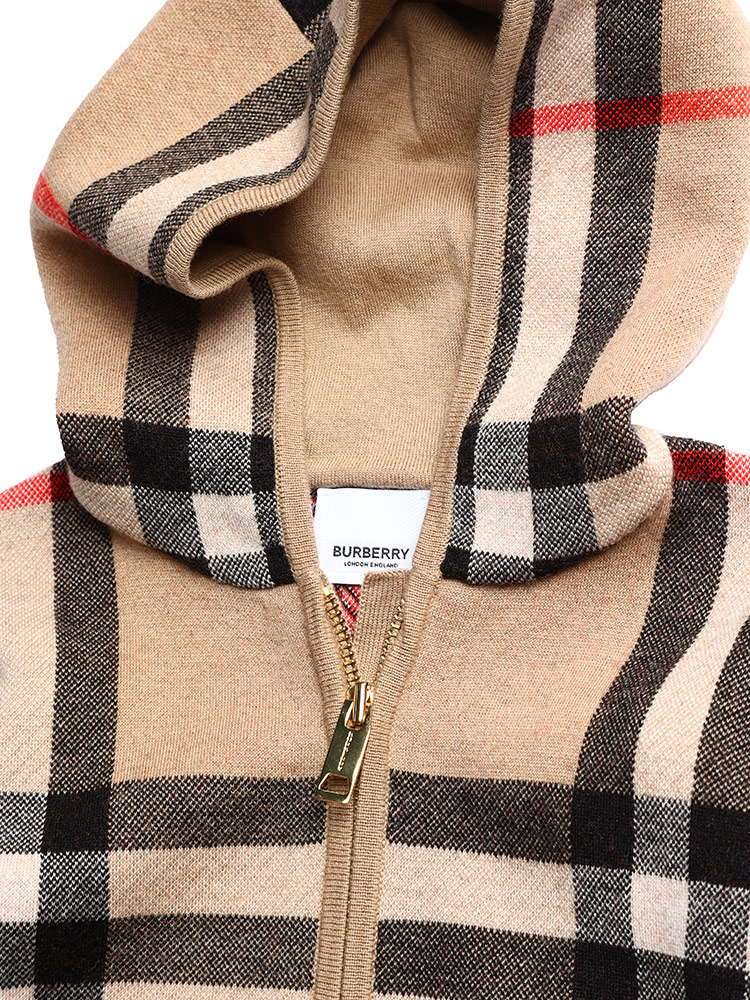 バーバリー キッズ パーカー BURBERRY ブランド 子供服 ニット