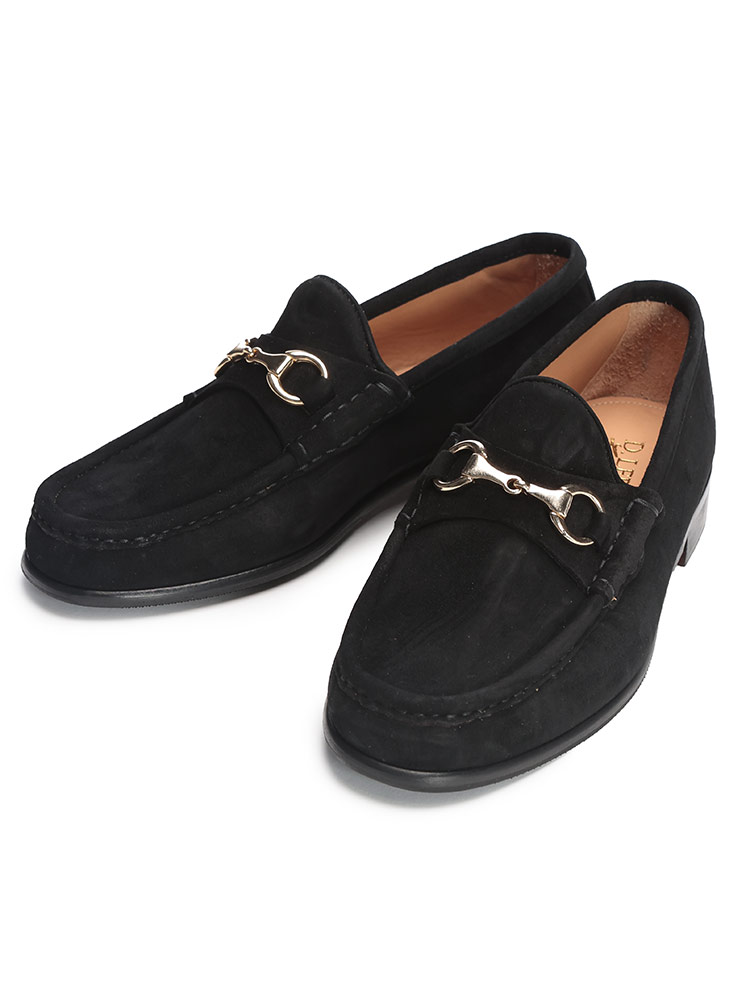 D.LEPORI (ダニエルレポリ) スエード ビットローファー メンズ 41(IT