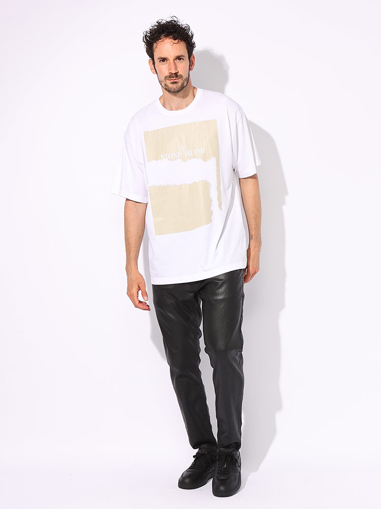 DIESEL (ディーゼル) ストレッチ ブラックコーティング ジョグジーンズ