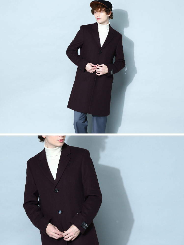 LAUREN RALPH LAUREN (ローレン ラルフローレン) カシミヤ混 シングル