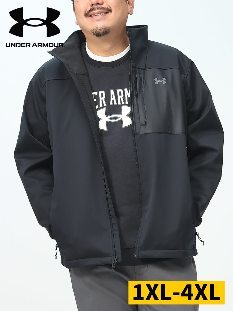 UNDER ARMOUR アンダーアーマー coldgear LOOSE STORM ジップ