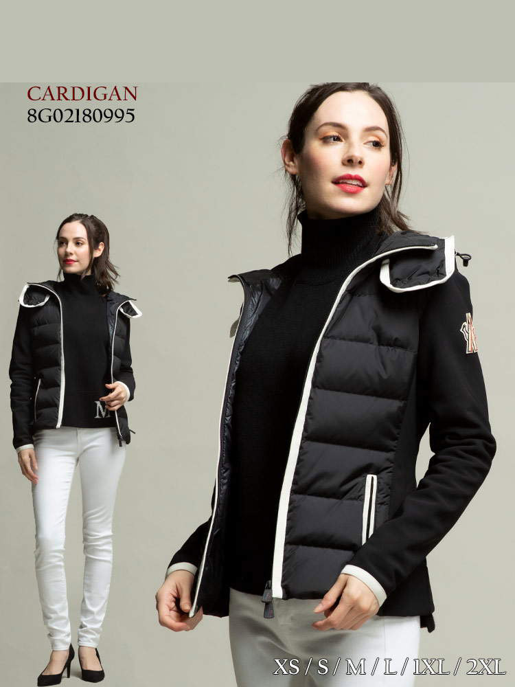 MONCLER GRENOBLE モンクレール グルノーブル フード 素材 切替