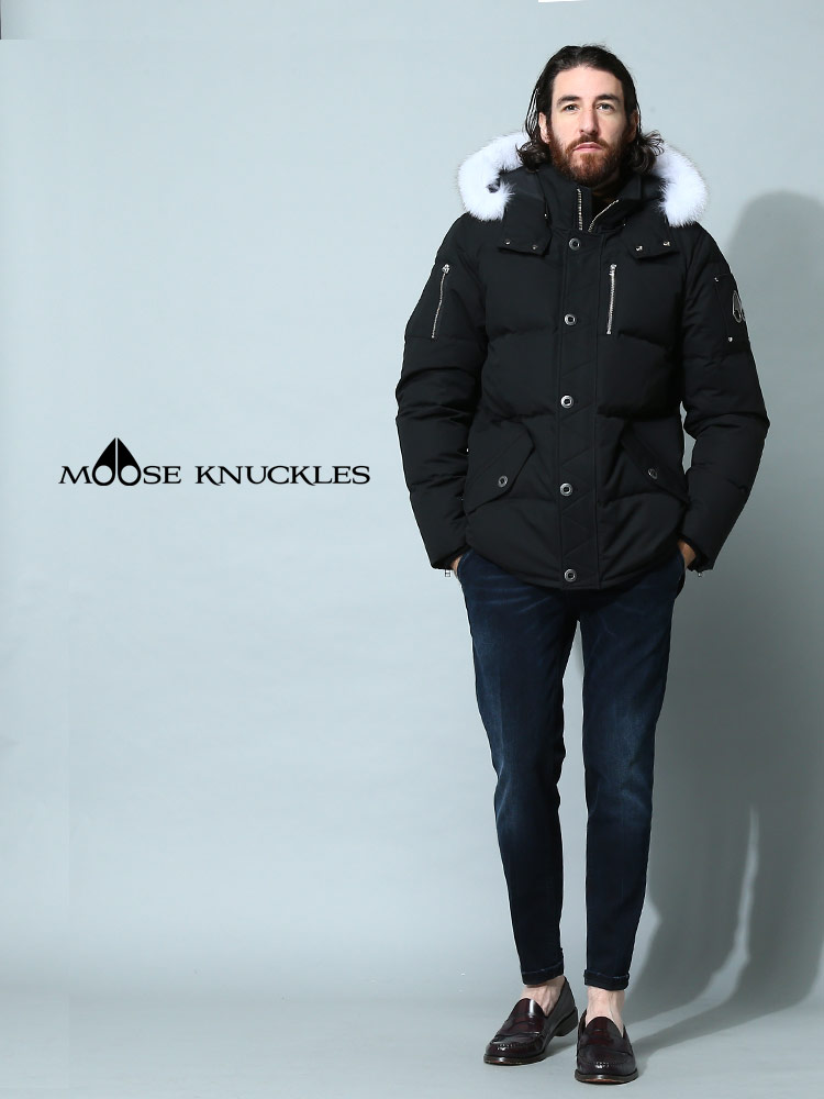 MOOSE KNUCKLES (ムースナックルズ) ファーフード フルジップ ダウン