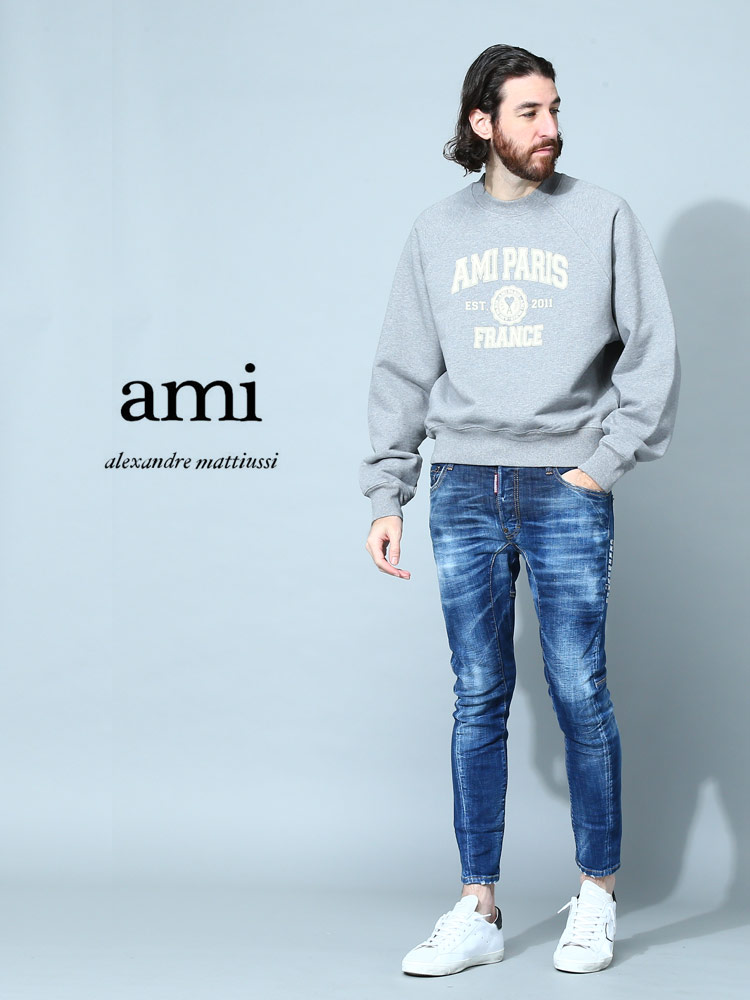 アミパリス メンズ トレーナー AMI PARIS ブランド トップス