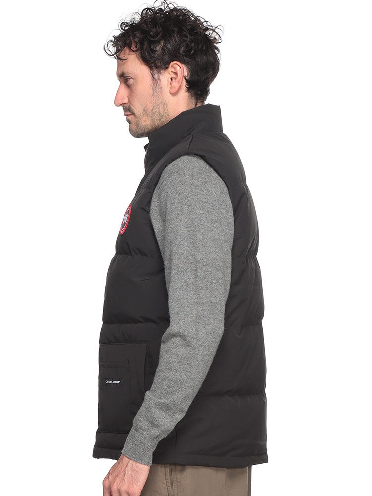 CANADA GOOSE (カナダグース) ロゴパッチ フルジップ ダウンベスト