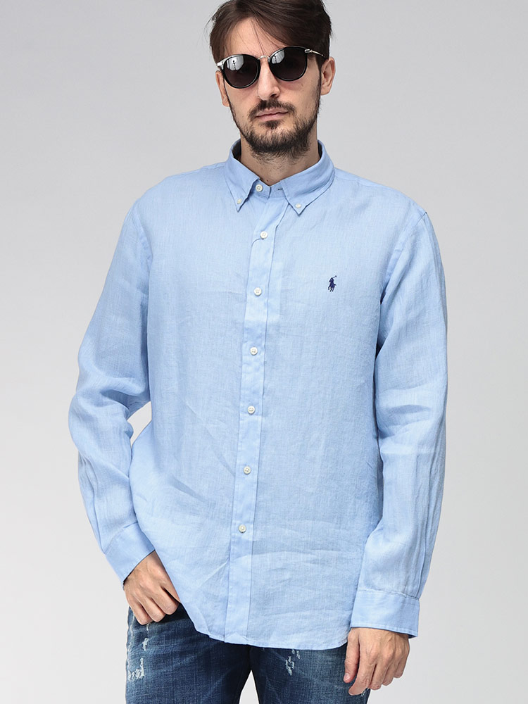 POLO RALPH LAUREN (ポロラルフローレン) ワンポイント アイコン 麻100