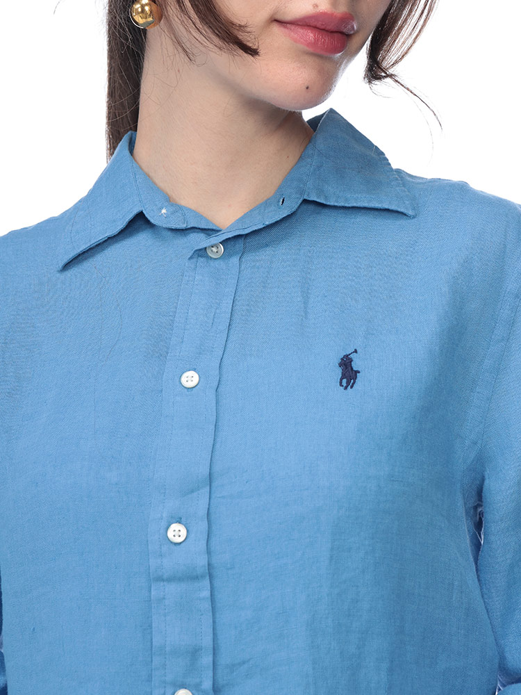 POLO RALPH LAUREN (ポロラルフローレン) ロゴ 麻100％ ワンポイント