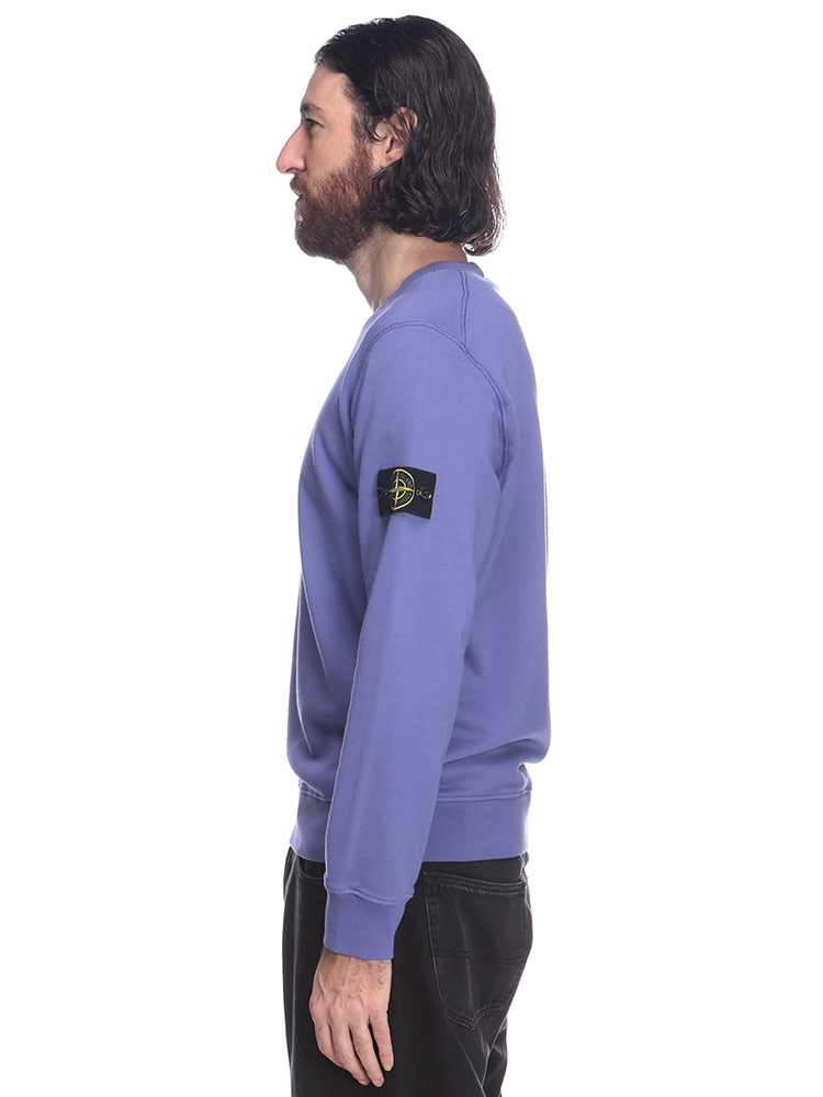 STONE ISLAND (ストーンアイランド) 袖ロゴ クルーネック トレーナー