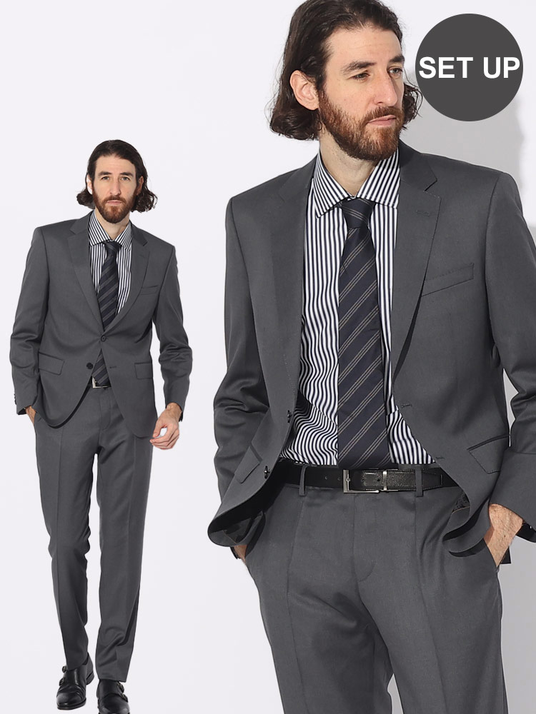 HUGO BOSS (ヒューゴボス) ストレッチ シングル 2ツ釦 スーツ