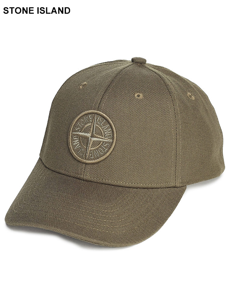 STONE ISLAND (ストーンアイランド) ロゴワッペン 6パネル キャップ
