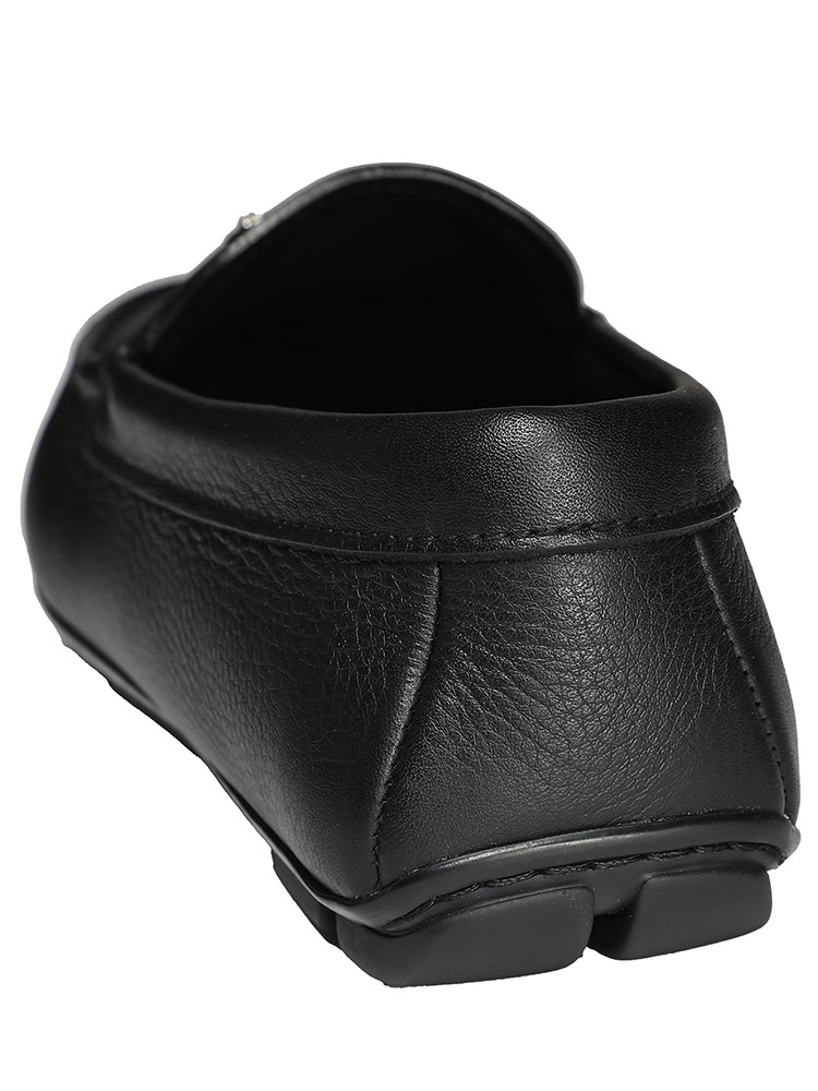 PRADA (プラダ) レザー トライアングルロゴ ドライビングシューズ