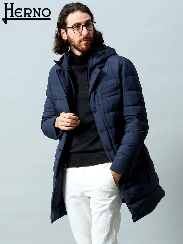 ヘルノ メンズ ダウン HERNO ブランド ダウンコート アウター