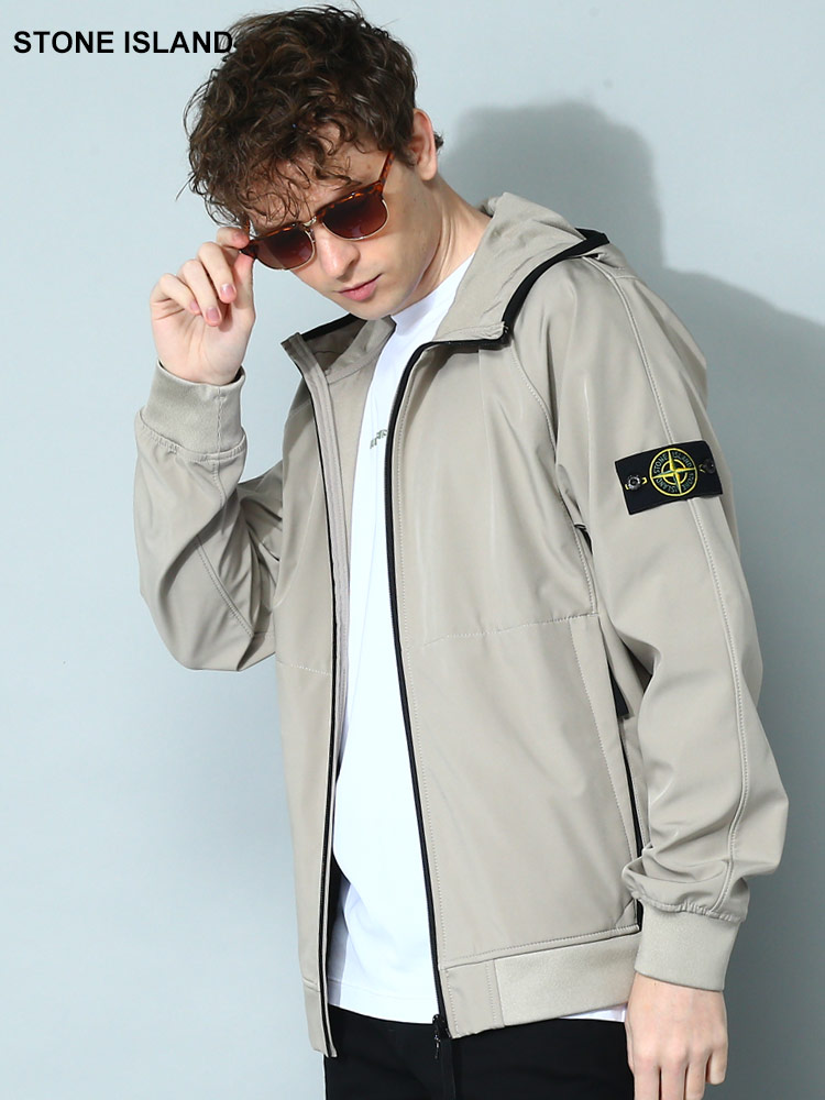 STONE ISLAND (ストーンアイランド) ソフトシェル フルジップ