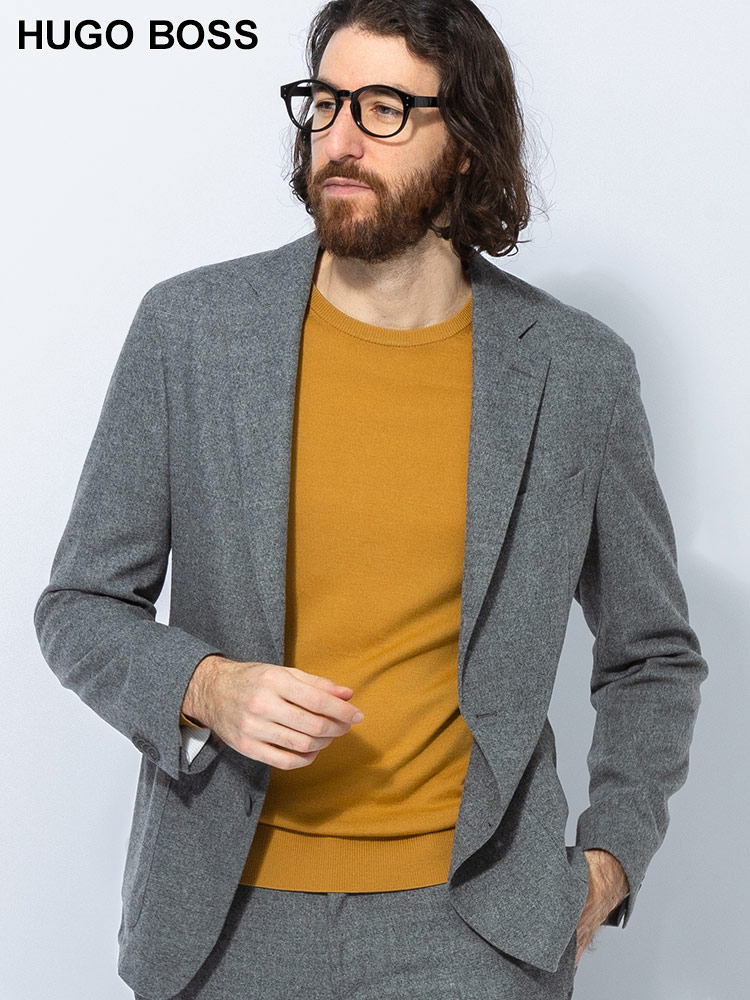 HUGO BOSS (ヒューゴボス) セットアップ対応 ストレッチフランネル