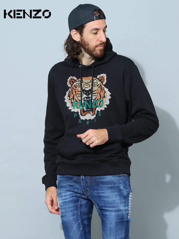 ケンゾー メンズ パーカー KENZO ブランド フーディー 長袖 スウェット