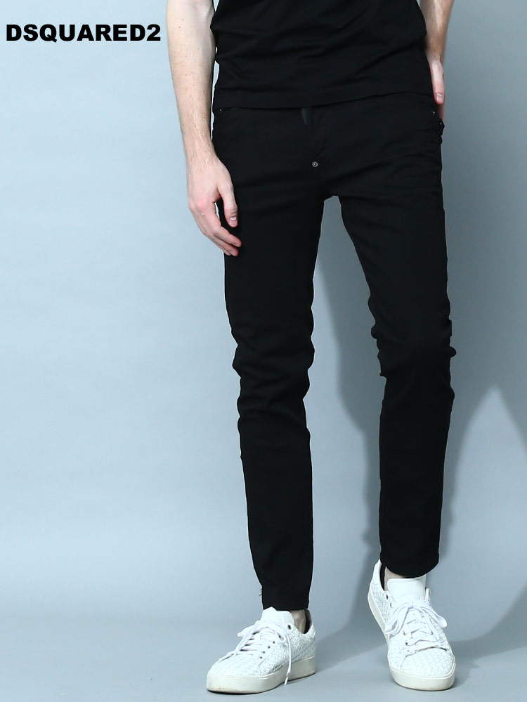 DSQUARED2 ディースクエアード ボタンフライ ジーンズ SKATER