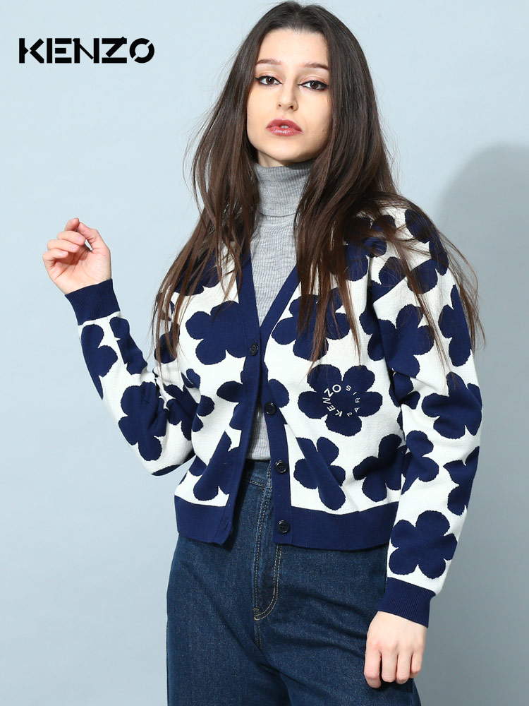 ケンゾー レディース カーディガン KENZO ブランド カーデ トップス