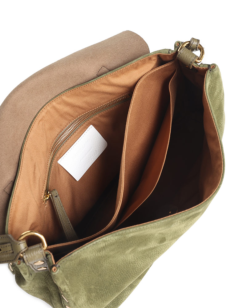 ZANELLATO (ザネラート) 2WAY スエード ショルダーバッグ POSTINA M