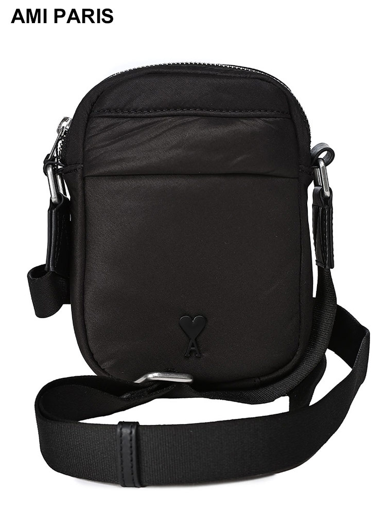 AMI PARIS (アミパリス ) スモール クロスボディ ポケットバッグ