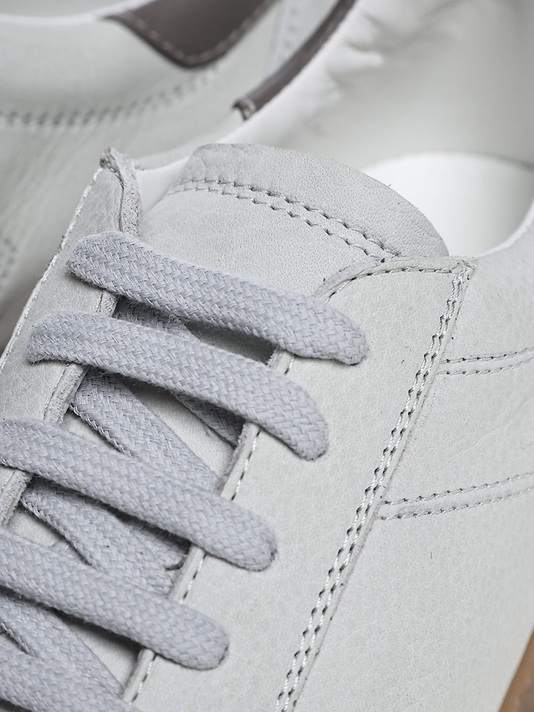 LARDINI (ラルディーニ) レザー レースアップ スニーカー LDTHEO63360