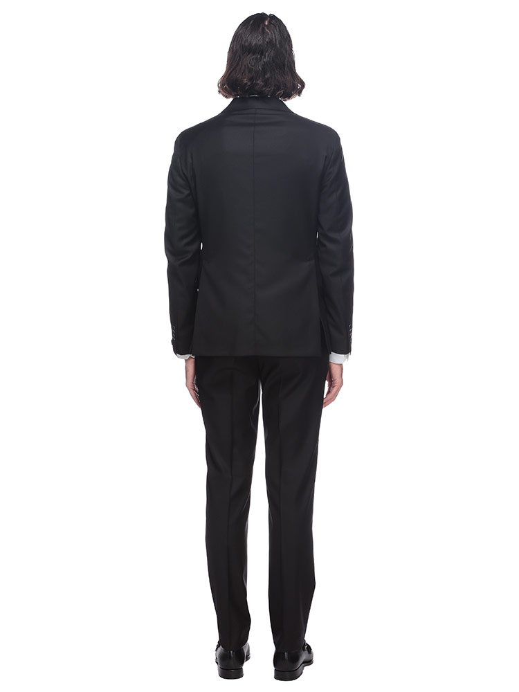 TAGLIATORE (タリアトーレ) 無地 シングル ノータック スーツ